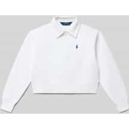 Regular fit sweatshirt van katoenmix