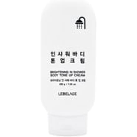 LEBELAGE Crème Éclaircissante Ton-Up pour le Corps à Rincer sous la Douche 200g white