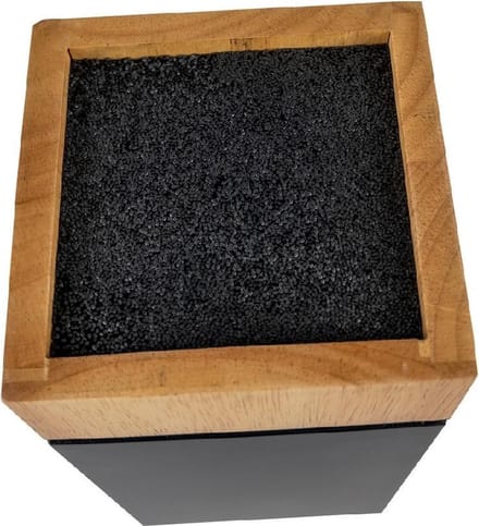 Diamant Sabatier Trophee Messenblok - Rubberhout - PET-vulling - Zwart - Zonder messen