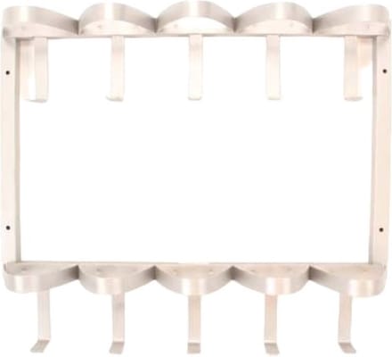 RVS Urinaalwandrek (UR5450W) Voor 6 urinalen