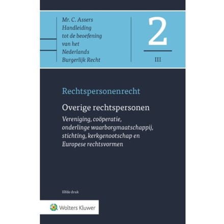Overige Rechtspersonen - Asser-Serie