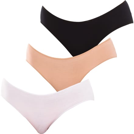 Pack van 3 Dames Bamboo Onderbroeken Q905