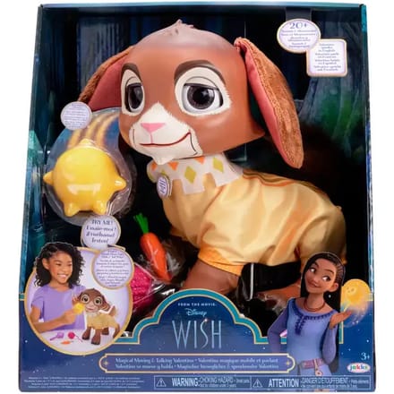 Disney Wish Wish interactieve Valentino en Ster Poppen met functies Interactieve poppen