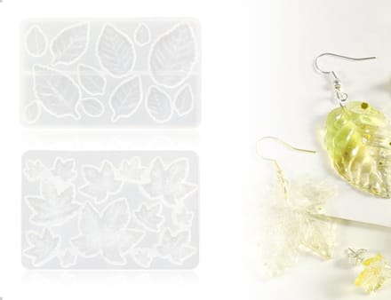 Dailygoods - 2 Stuks Siliconen Fondant Cakevormen voor Creatief Bakken