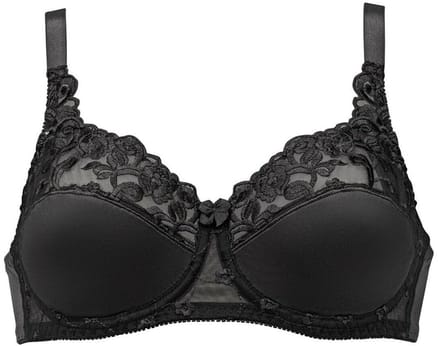 Naturana zwart glanzende beugel BH maat 100B
