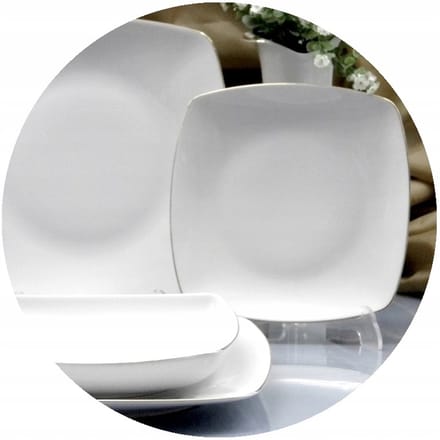 Chodzież Akcent Platina Servies - 6 Pers. - 30 Delig Diner & Koffie