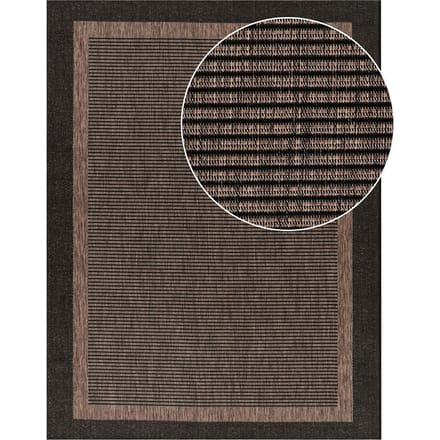 Binnen- en buitenkleed Infinity grijs  120x160 cm