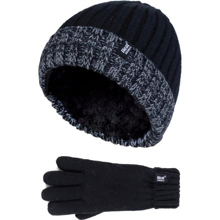 Heat Holders Kinderen Jongens Turn Over Hat Handschoenen Set - BS2P9710