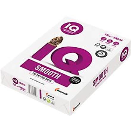 Mondi IQ glad kopieerpapier, DIN A4, 120 g/m², helderwit, 2000 vellen