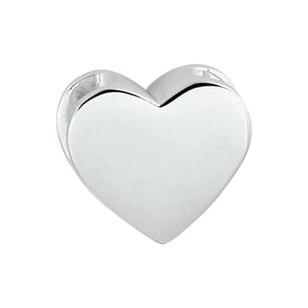 Zilver Gerhodineerde Hanger hart 1332358
