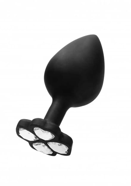 Ouch Regular Diamond Buttplug met steentjes – Small