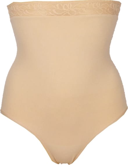 J&C corrigerende tailleslip met kant - L - Beige