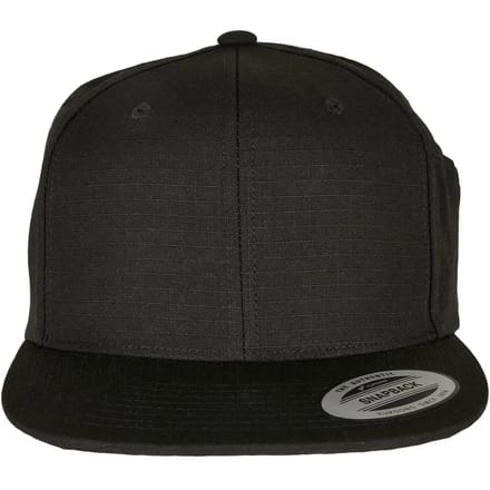 Urban Classics - Pencil Holder Snapback Pet - Zwart