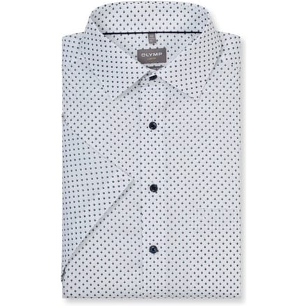 OLYMP Luxor Overhemd, Comfort Fit, New Kent, Wit