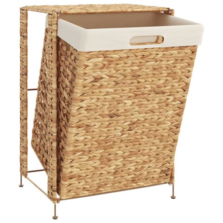 vidaXL - Wasmand - 44x34x64 - cm - waterhyacint