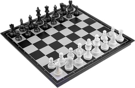Reis schaakspel - Opvouwbaar spel - Strategisch denken - Magnetisch en stabiel - Compact formaat - Niet gespecificeerd