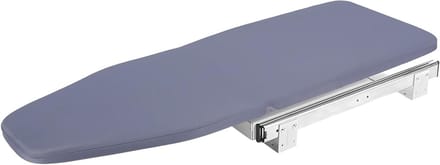 Tafelstrijkplank - Inklapbare plank - Kleding strijken - Draaibaar ontwerp - 82 x 31 cm - Grijs