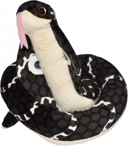 Wild Republic Knuffel Cobra Junior 137 Cm Pluche Groen/zwart