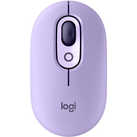 Logitech POP MOUSE Draadloze Muis Bluetooth Muis Hoge Uitstraling Kantoor Muis paars