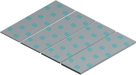 Thermische Pad 120x40mm Dikte 1.0mm voor Componenten Koeling
