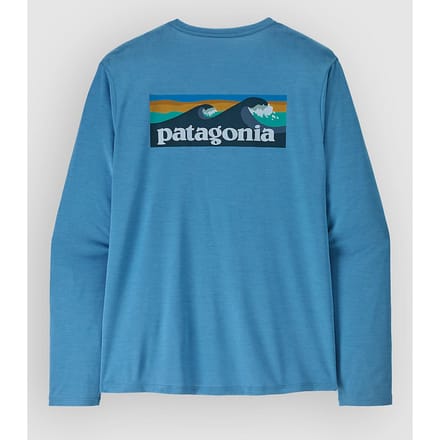 Patagonia Cap Cool Daily - Boardshort Logo Longsleeve blauw