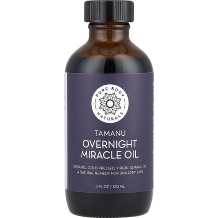Tamanu Overnight Miracle Oil, 120 ml(4 fl oz) gray