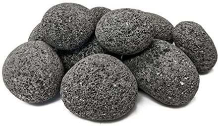 Lava Stenen voor Gas Vuurkorven en Haarden - Large (2" - 3")