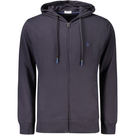 Coveri Beweeglijke Blauwe Katoenen Heren Sweatshirt