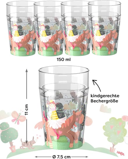 HABA Becher Glitzerbecher