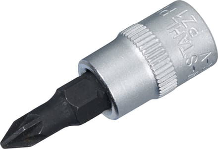 SW-Stahl PE/4-1 schroevendraaierbit, 6,3 mm (1/4") aandrijfkruis