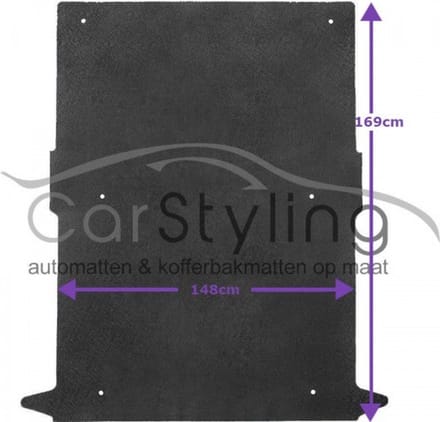 Laadvloermat Fiat Doblo II Cargo 2009-