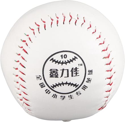 Training Softbal - Zachte Bal - Slagoefening Verbeteren - Lichtgewicht Ontwerp - 8 cm - Wit