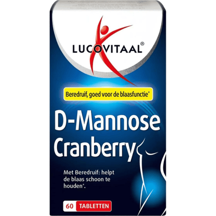 Lucovitaal D-Mannose Cranberry 60 tabletten