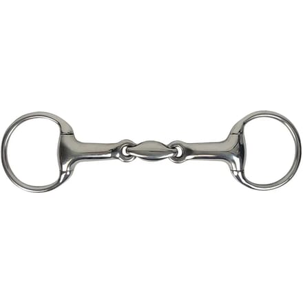 Mors dubbele breuk voor holle, geoliede, ondergebroken paard York