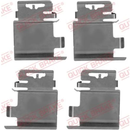 Toebehorenset, schijfremblok QUICK BRAKE 109-0142
