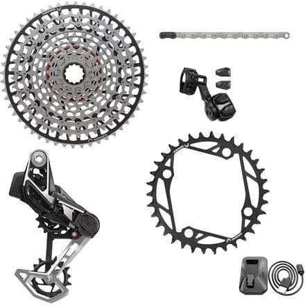Compleet axs t-type clip-on fietspakket Sram XX 104BCD 36DTS 165 10/52