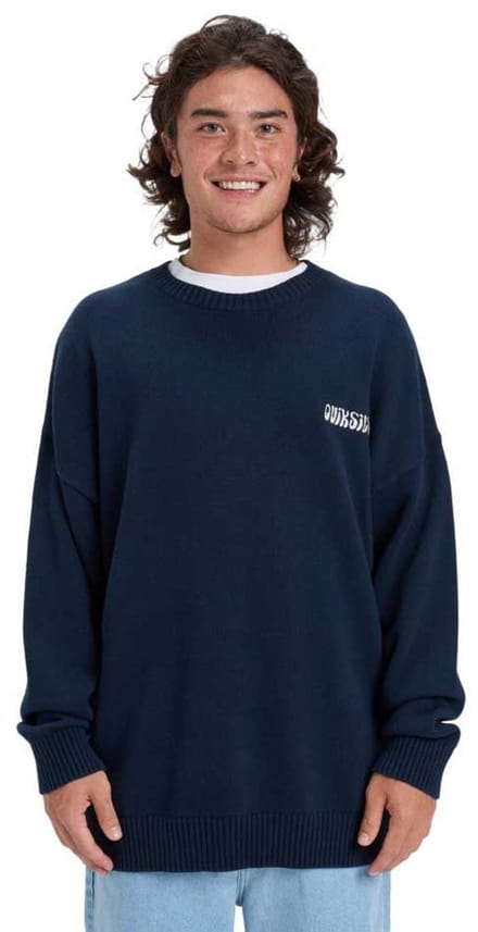 Sweater met ronde hals Quiksilver Devils Jacquard Logo