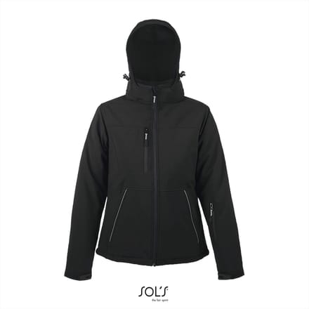 SOL'S Women´s Rock Padded Softshell L844 - Black - L
