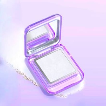 GELLA'S - Fine Radiance Pressed Powder - 2 Colors #F01 Transparent White