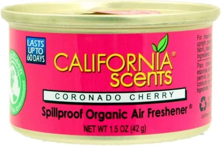 California Scents Lekvrije organische luchtverfrisser - Coronado Cherry (Kersen)