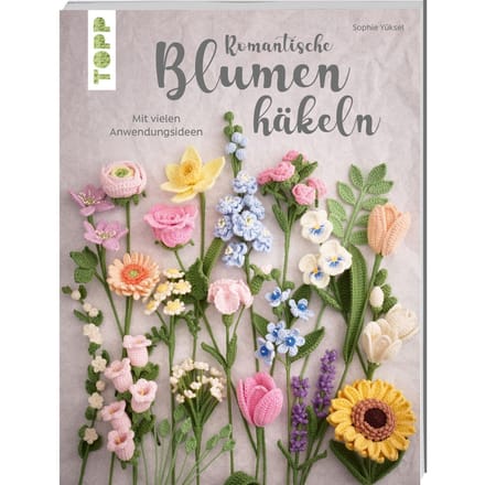 Boek "Romantische Blumen häkeln"
