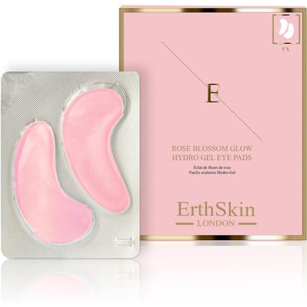 ErthSkin London Rozenbloesem Glow Hydro-Gel oogpads 100