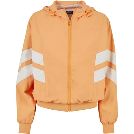 Urban Classics - Crinkle Batwing Jacket - 5XL - Oranje/Creme