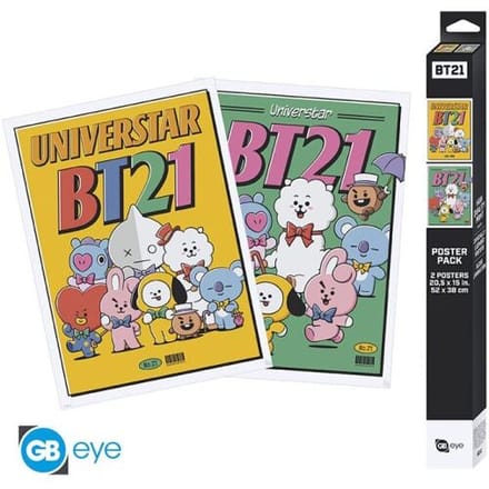 ABYstyle B21 Mini Poster Pack-Universtar (Diversen) Nieuw