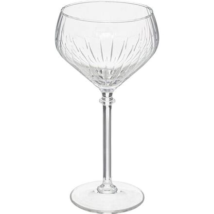 Secret de gourmet Champagneglazen set van 4 stuks - 32cl - Transparant
