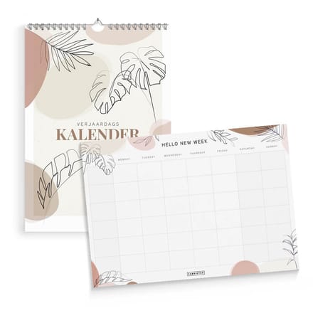 Fabrikten Bundel Terra - Kalender + Weekplanner A4