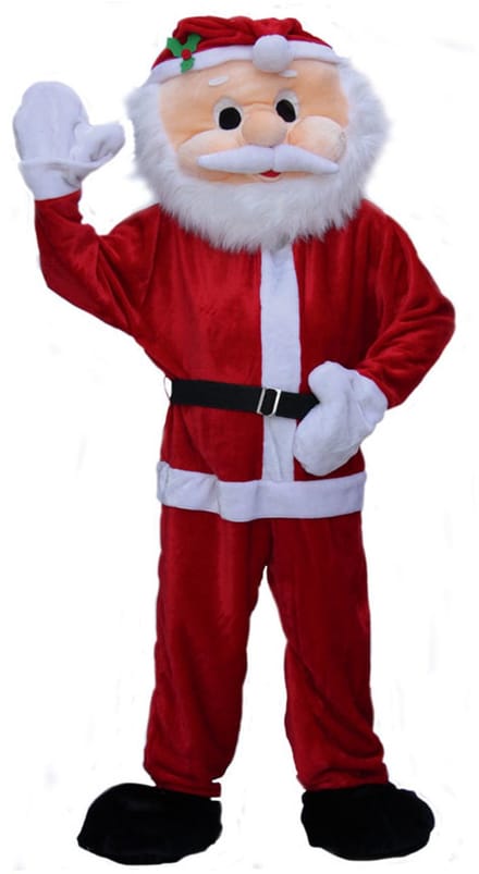 Kostuum Plush Kerstman Big 1/1