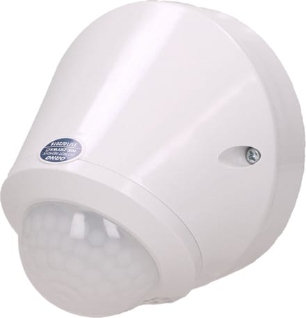PIR Bewegingsmelder - Opbouw - 180 ° / 360 ° Detectie - IP65 - 12 meter bereik - Geschikt voor LED - Wit