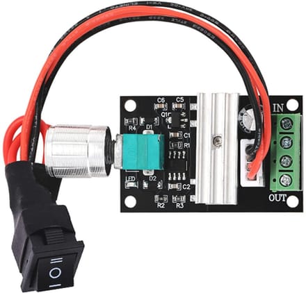 Dailygoody - Dc Motor Snelheidsregelaar - Verstelbare Omkeerbare