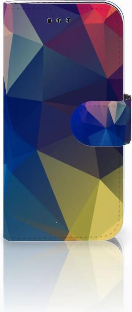 Samsung Galaxy A3 2017 Book Case Polygon Dark